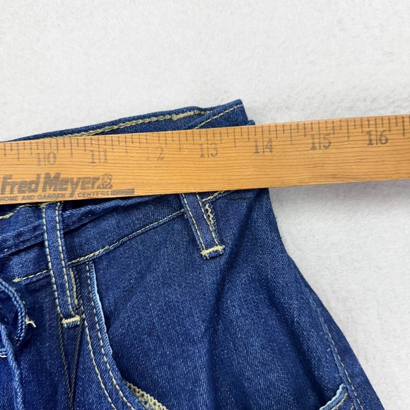 Vigoss Barell Leg Jeans Womens 5/27 Dark Wash Denim Belted Boho Retro - Picture 6 of 10